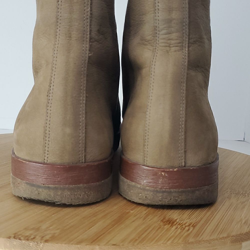 Jenni Kayne Canyon Leather Boot in Stone Women's Size EU 38 - Picture 7 of 11